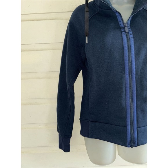 Lululemon Fleece Lined Full Zip Long Sleeve Sweatshirt Size 4 - Picture 5 of 7